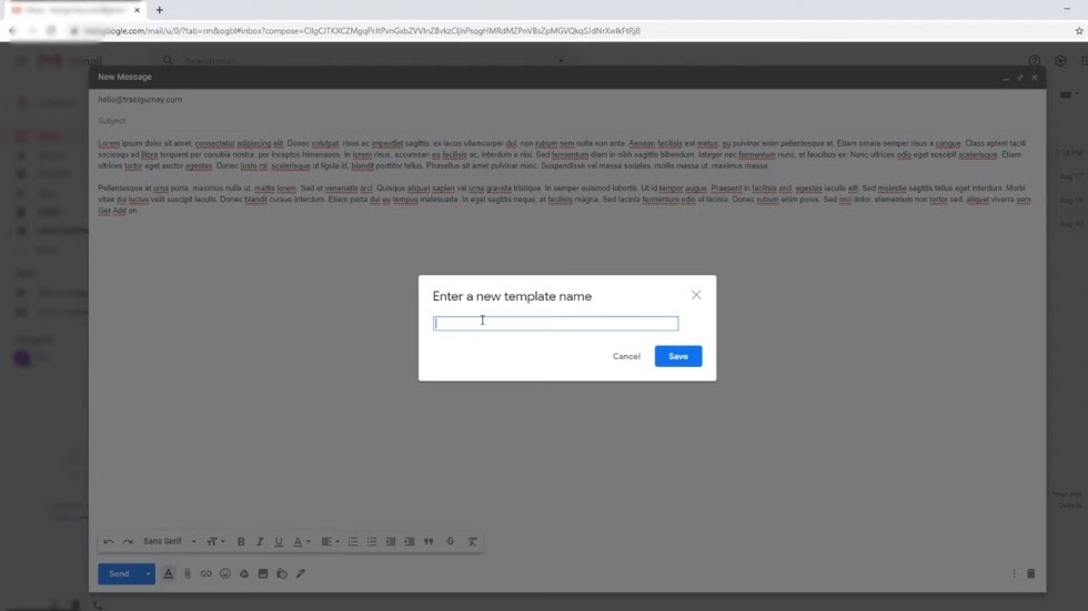 Gmail Tips To Boost Your Email Efficiently - Have More Time google email template